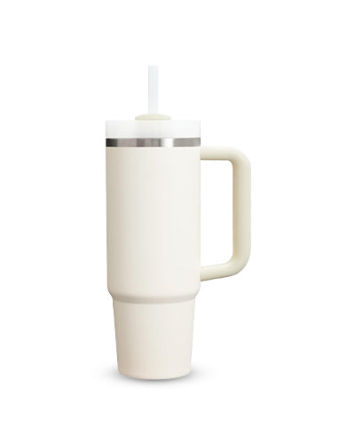 Quencher H2.0 Tumbler – 30 oz Cranberry with Handle & Straw