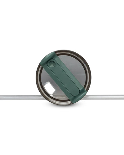 Quencher H2.0 Tumbler – 40 oz Forrest Gloss Deco with Handle & Straw