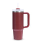 Quencher H2.0 Tumbler – 30 oz Cranberry with Handle & Straw