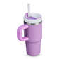 Quencher H2.0 Tumbler – 14 oz Lilac with Handle & Straw