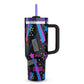 '80s Rockers Quencher – 40 oz with Handle & Straw (Limited Edition)