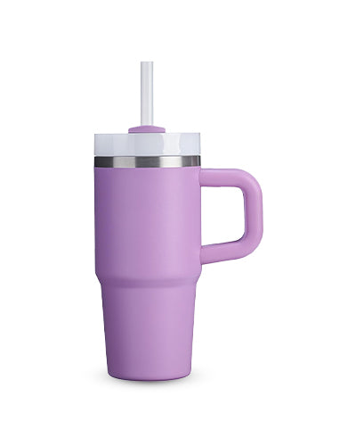 Quencher H2.0 Tumbler – 14 oz Lilac with Handle & Straw
