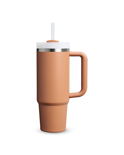 Quencher H2.0 Tumbler – 30 oz Violet Blossom with Handle & Straw
