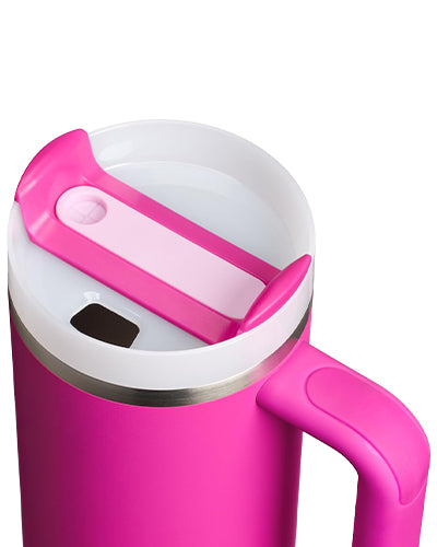 Quencher H2.0 Tumbler – 30 oz Violet Blossom with Handle & Straw