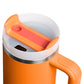 Quencher H2.0 Tumbler – 30 oz Goldenrod Coral with Handle & Straw