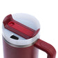 Quencher H2.0 Tumbler – 30 oz Cranberry with Handle & Straw