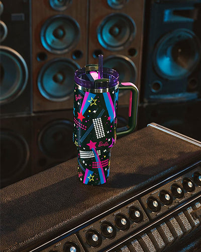 '80s Rockers Quencher – 40 oz with Handle & Straw (Limited Edition)