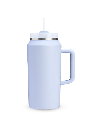 Quencher H2.0 Tumbler – 64 oz Cream 2.0 with Handle & Straw